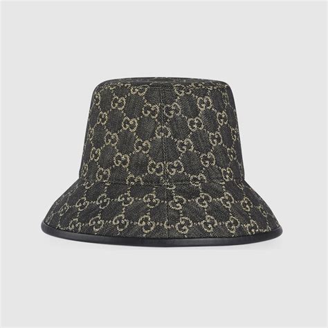 gucci bucket hat gg|Gucci bucket hat denim.